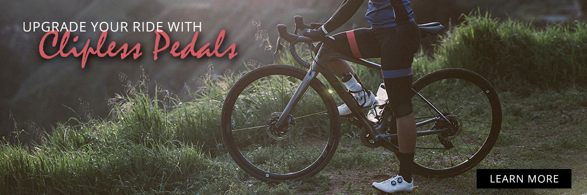 Upgrade your ride with clipless pedals